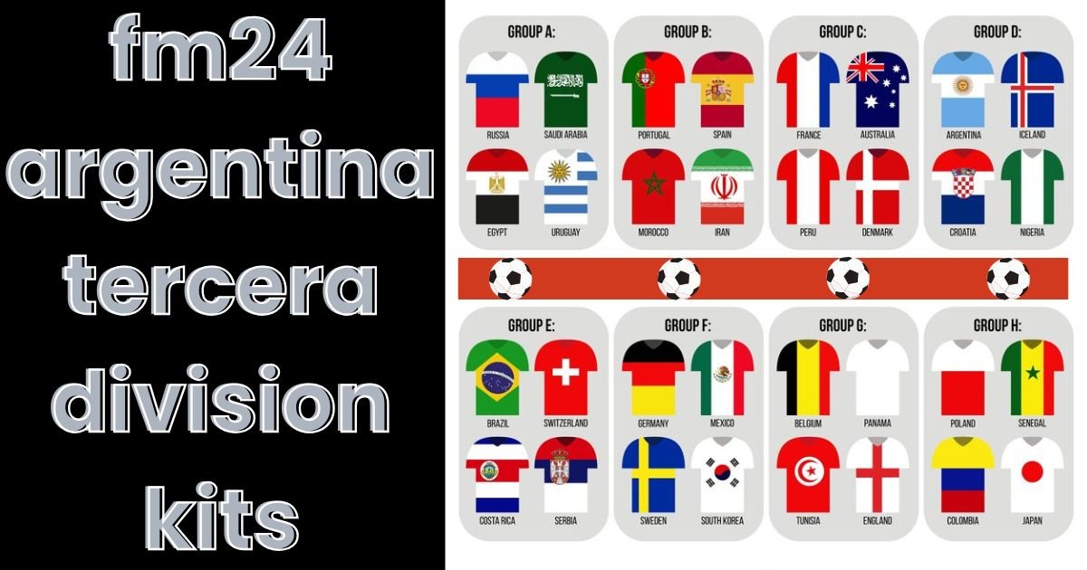 fm24 argentina tercera division kits