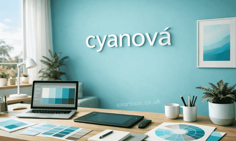 Cyanová